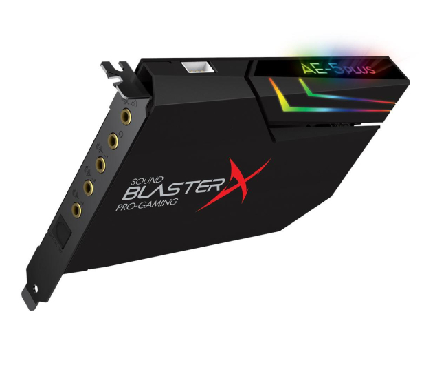 CREATIVE LABS Karta dźwiękowa Sound Blaster X AE-5 Plus 70SB174000003 - 569271 - zdjęcie 3